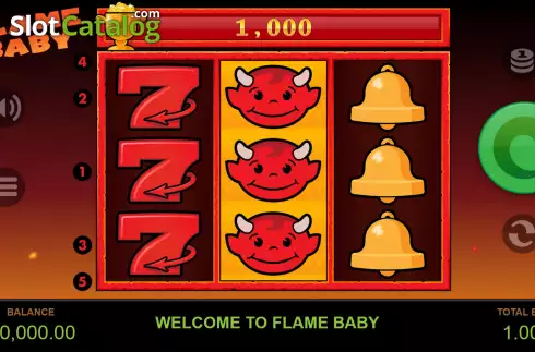 Скрин2. Flame Baby слот