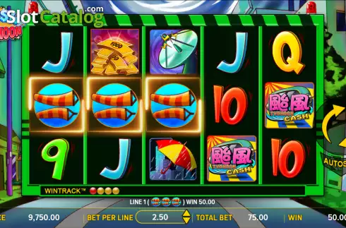 Скрин3. Cash Typhoon слот