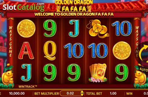 Скрин2. Golden Dragon Fa Fa Fa слот