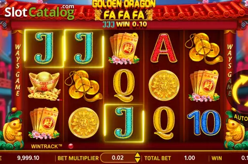 Скрин3. Golden Dragon Fa Fa Fa слот