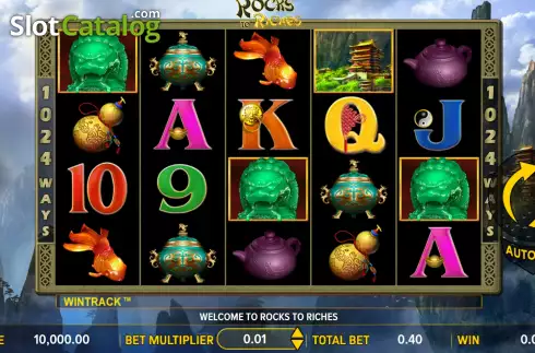Скрин2. Rocks to Riches слот