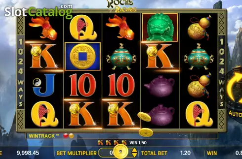 Скрин3. Rocks to Riches слот