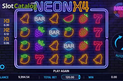 Скрин2. Neon 7 слот