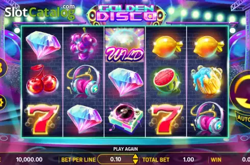 Скрин2. Golden Disco (Aspect Gaming) слот