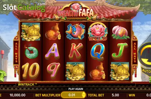 Скрин2. Wealth Fa Fa слот