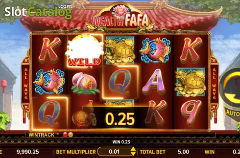 Скрин3. Wealth Fa Fa слот