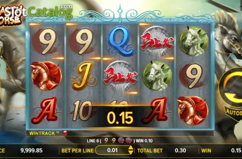 Скрин3. Wealth Horse слот