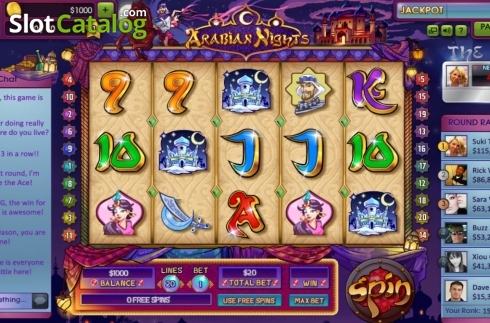 Скрин2. Arabian Nights (Asylum Labs Inc.) слот