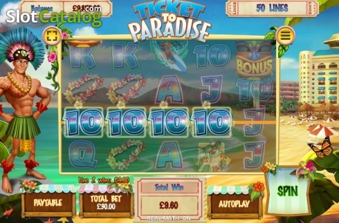 Скрин4. Ticket to Paradise слот