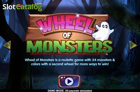Скрин2. Wheel of Monsters слот