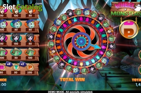 Скрин5. Wheel of Monsters слот