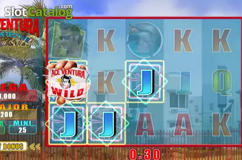Скрин3. Ace Ventura (Atlantic Digital) слот
