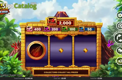 Скрин2. Rocket Eruption Super Drop слот