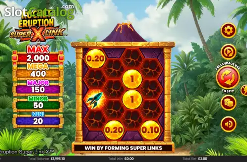 Скрин2. Rocket Eruption Super Link X слот