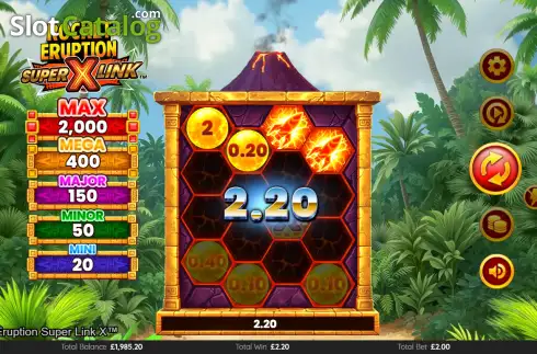 Скрин3. Rocket Eruption Super Link X слот