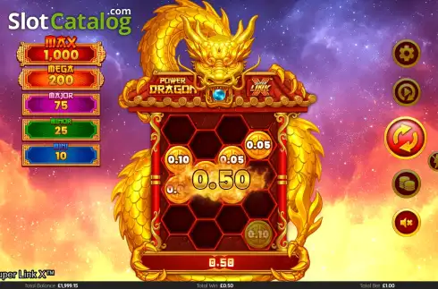 Скрин3. Power Dragon Super Link слот