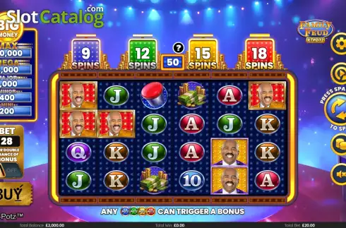 Скрин2. Family Feud X-Potz слот