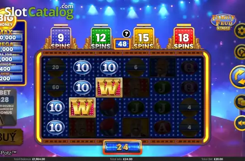 Скрин3. Family Feud X-Potz слот