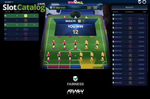 Скрин3. WinBall слот