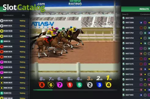 Скрин2. Horse Racing (Atlas-V) слот