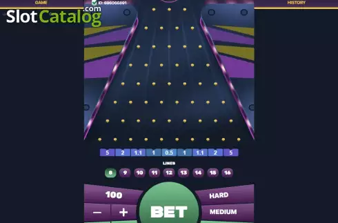 Скрин2. Plinko (Atlas-V) слот