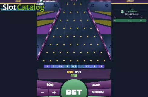 Скрин3. Plinko (Atlas-V) слот