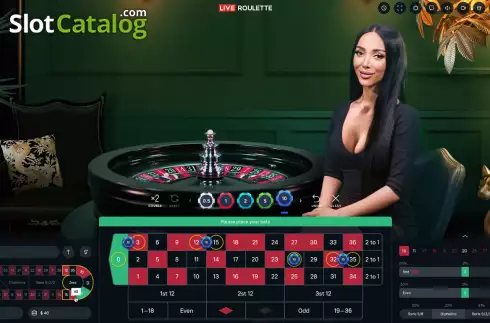 Скрин2. Live European Roulette (Atmosfera) слот