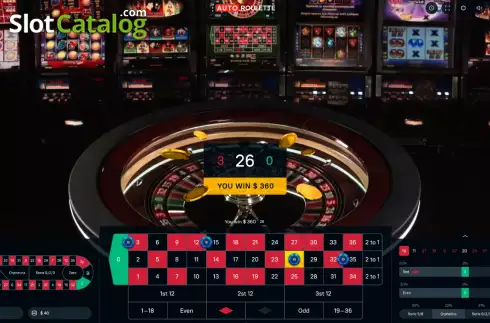 Скрин3. Auto Roulette (Atmosfera) слот