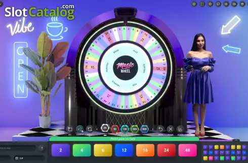 Скрин2. Music Wheel слот