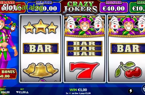 Скрин4. Crazy Jokers слот