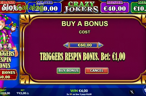 Скрин7. Crazy Jokers слот