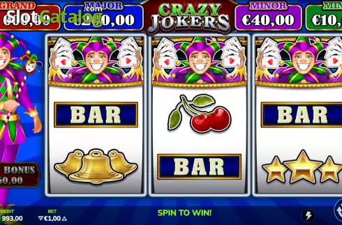 Скрин8. Crazy Jokers слот