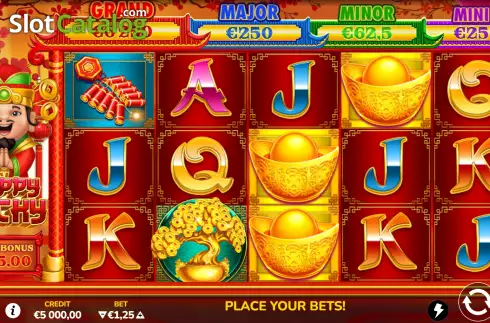 Скрин3. Happy Lucky (Atomic Slot Lab) слот
