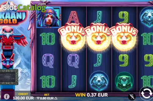 Скрин3. Tikaani Gold слот