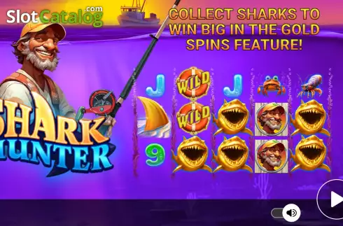 Скрин2. Shark Hunter (Atomic Slot Lab) слот