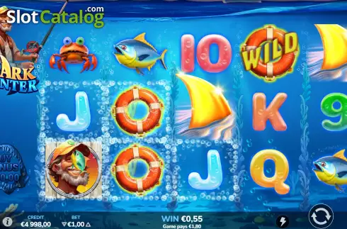 Скрин4. Shark Hunter (Atomic Slot Lab) слот
