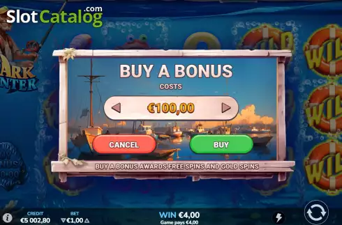 Скрин6. Shark Hunter (Atomic Slot Lab) слот
