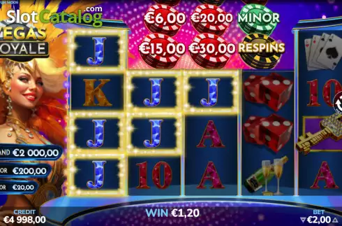 Скрин3. Vegas Royale слот