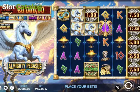 Скрин2. Almighty Pegasus Connect & Collect слот