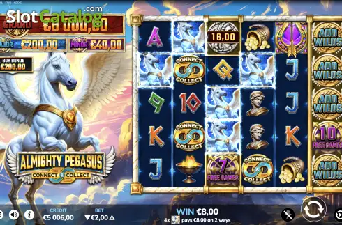 Скрин3. Almighty Pegasus Connect & Collect слот