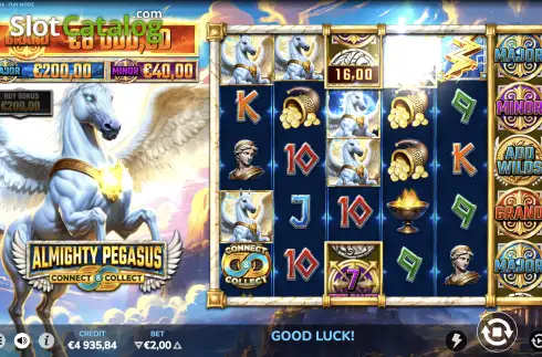 Скрин5. Almighty Pegasus Connect & Collect слот