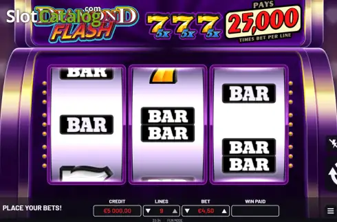 Скрин2. Diamond Flash (Atomic Slot Lab) слот