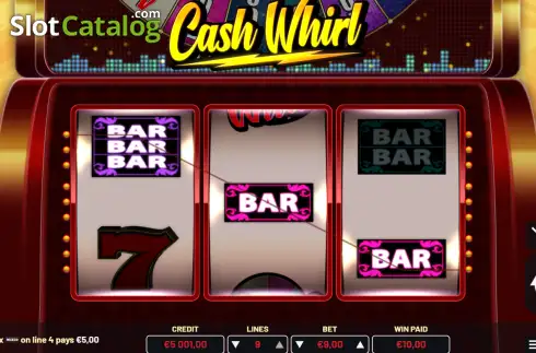 Скрин3. Cash Whirl слот