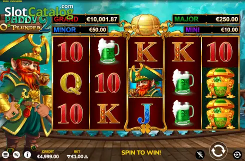 Скрин2. Paddy O’Plunder 2 слот