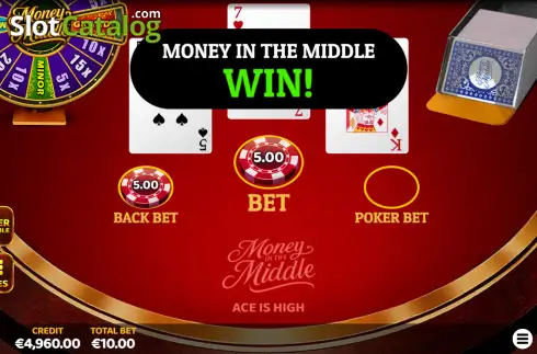 Скрин3. Money in the Middle слот