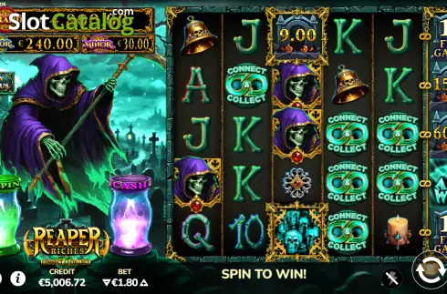 Скрин2. Reaper Riches слот