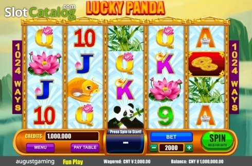 Скрин2. Lucky Panda (August Gaming) слот
