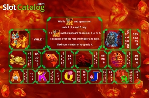 Скрин4. Mythical Fire Qilin слот