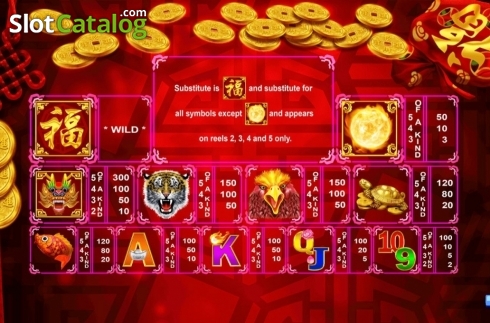 Скрин4. 5 Blessings слот