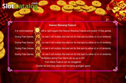 Скрин6. 5 Blessings слот